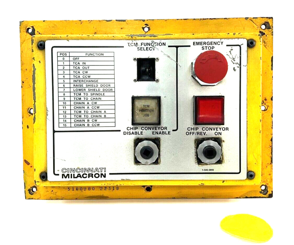 CINCINNATI MILACRON TURBO CONVERYOR SWITCH BOX OAL 11-1/2"