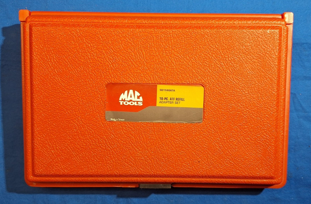 Mac Tools SD1580ATA 10 piece ATF refill adapter set UN-USED