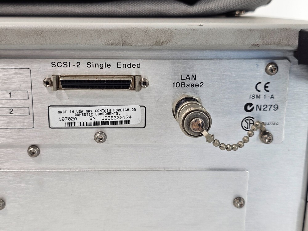 HP Agilent Keysight 16702A Logic Analysis System