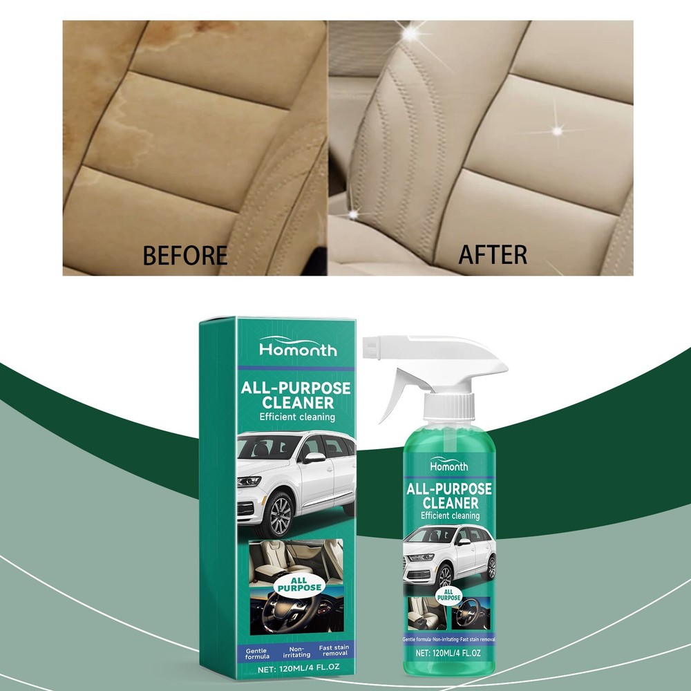 Homonth car interior foam cleaner