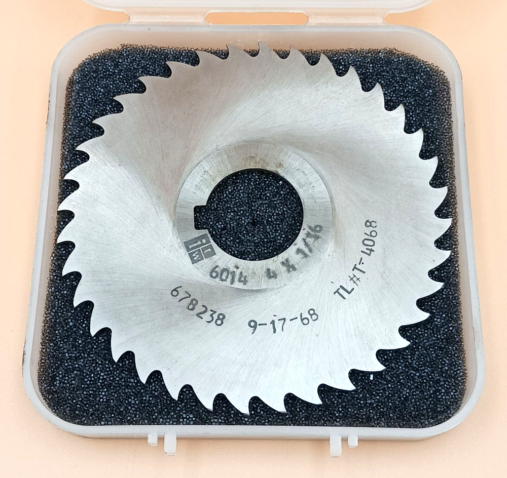 ROBBJACK C40-0625-32-72 4" Diameter 1" Arbor 72 Teeth Solid Carbide Saw