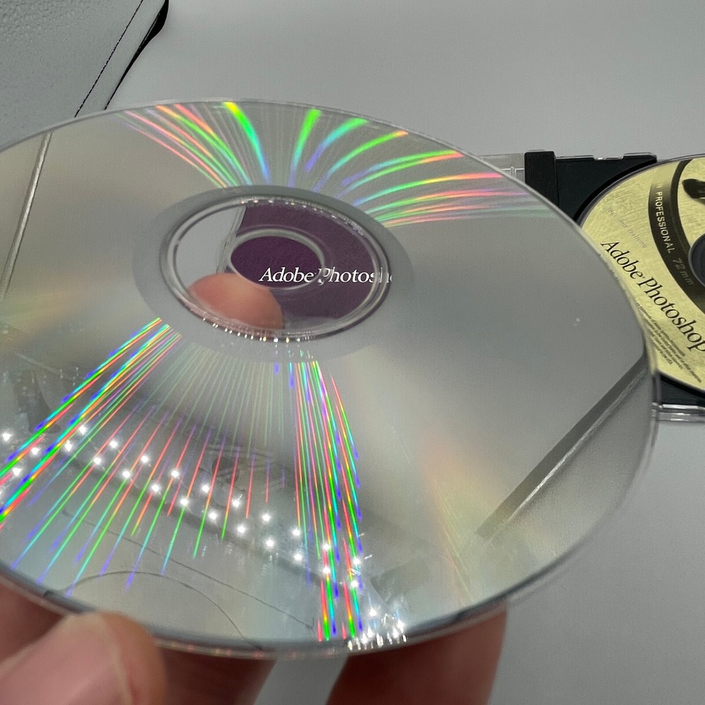 Adobe Photoshop 5.5 Application Training CD Graphics Editing Mac Upgrade 1999