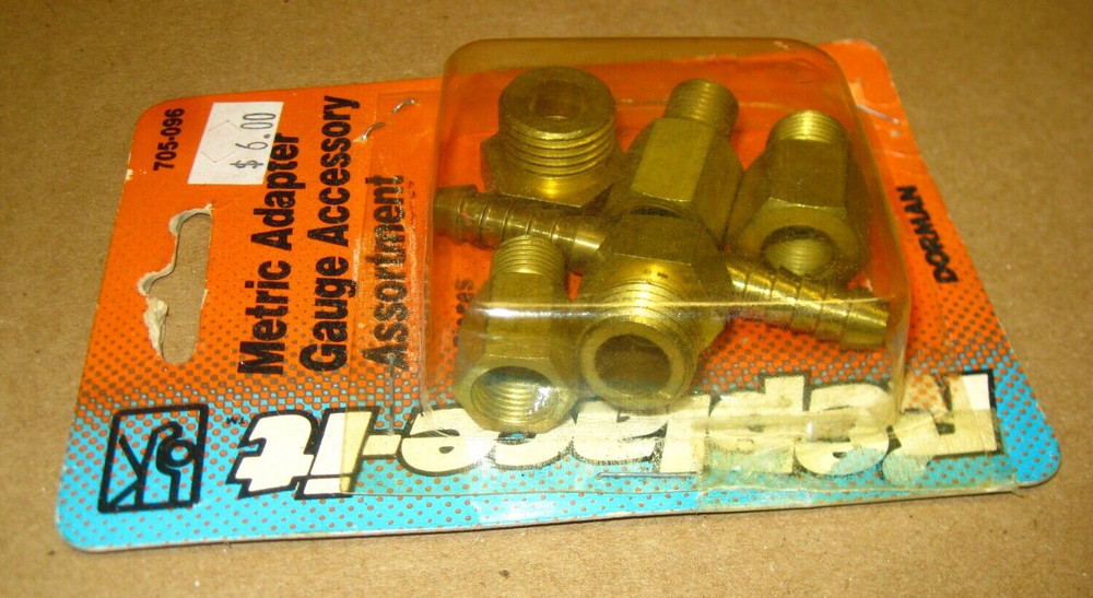 Replace-It / Dorman 705-096 metric adapter gauge accessory assortment