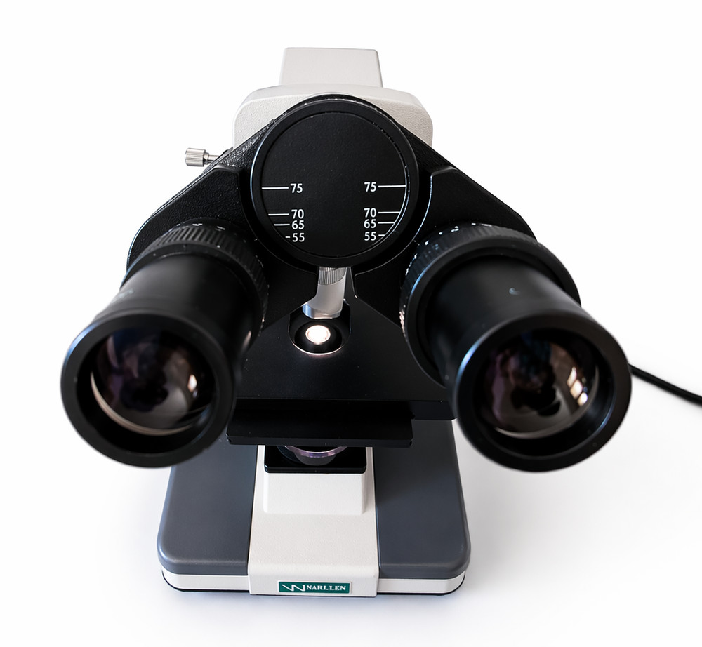 Walter Binocular Compound Microscope 40X-1000X Oil 4 objectives Tested