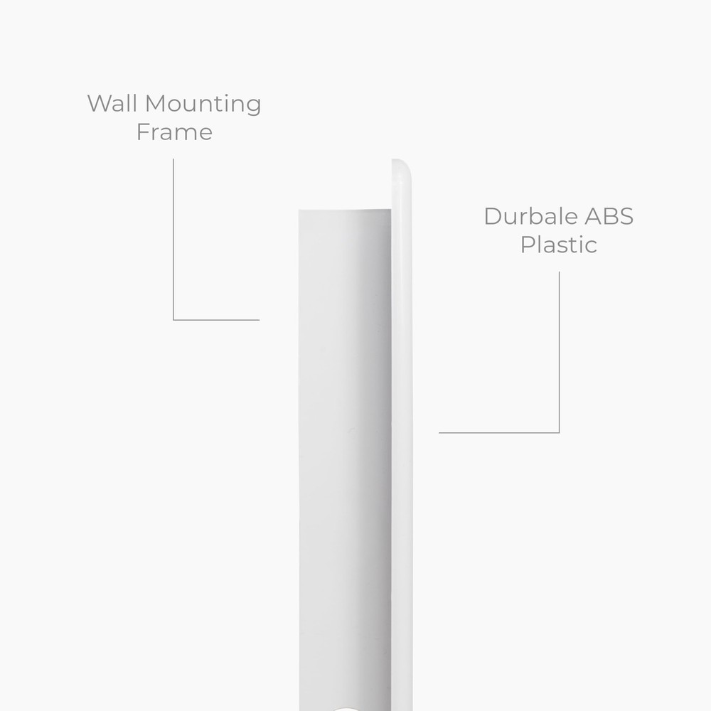 4x4 Inch White Access Panel – ABS Plastic Rectangular Wall & Ceiling Access D...