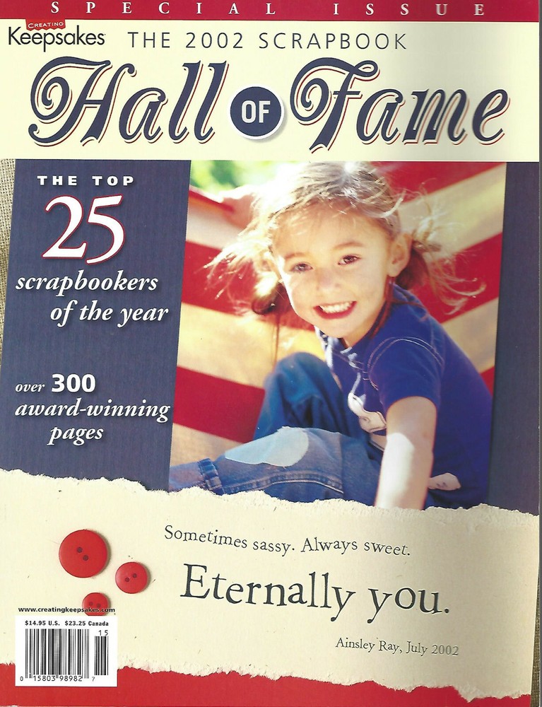 Creating Keepsakes 2002 Scrapbook Hall of Fame
