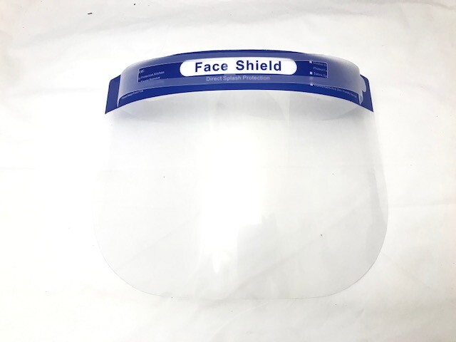 BOX OF 10 Isolation protective adjustable face shield more SECURITY
