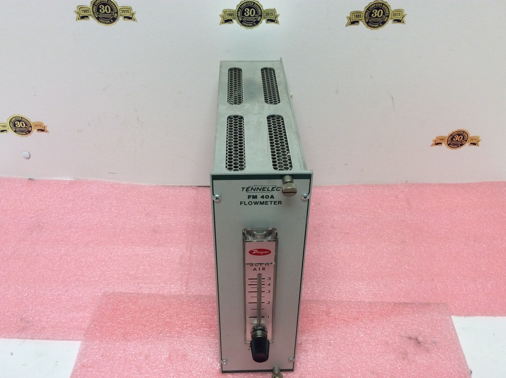 TENNELEC NIM computer module model # FM 40A Flowmeter BIN MODULE