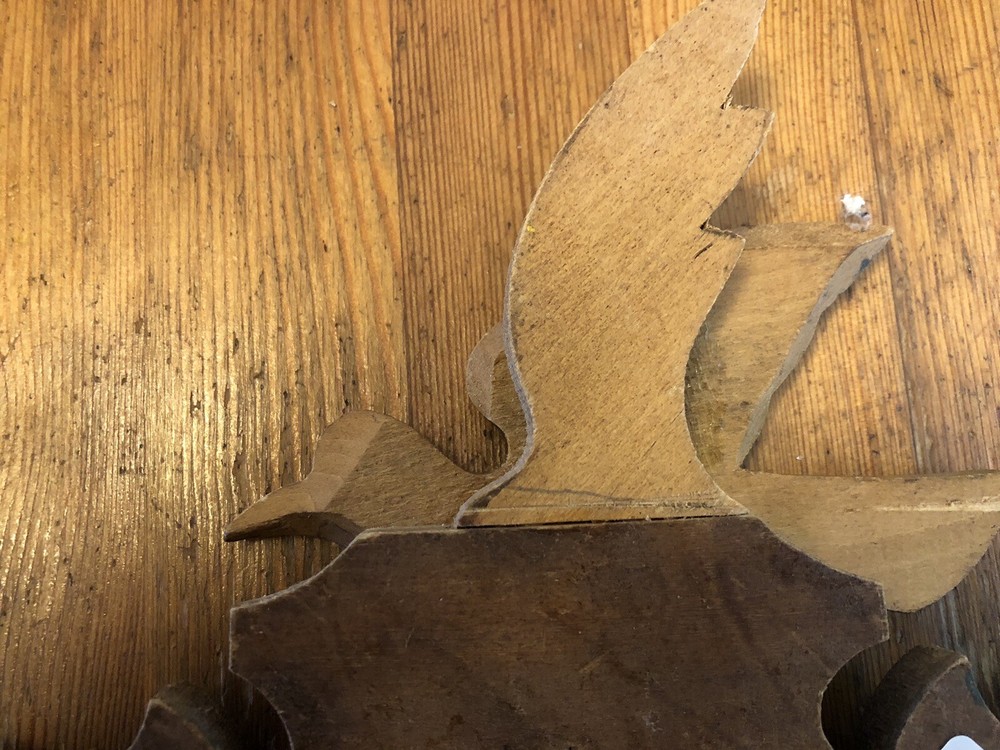 Vintage Black Forest Cuckoo Clock Front Trim-Topper