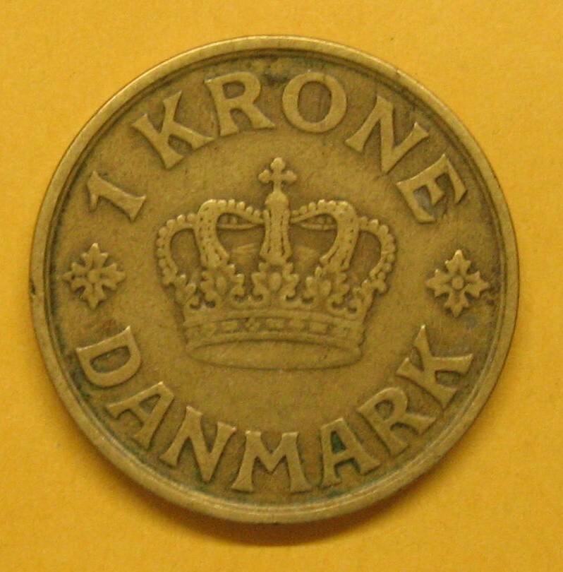 1925 Denmark 1 Krone Take a Look