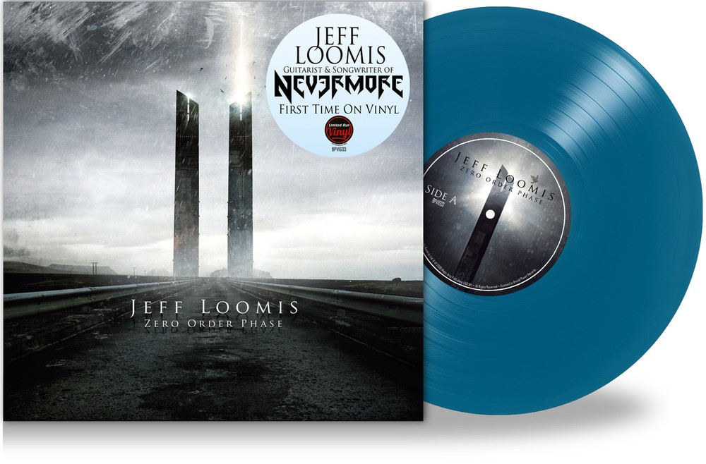 JEFF LOOMIS - ZERO ORDER PHASE (*TEAL VINYL-Bumped Corner) Nevermore/Arch Enemy