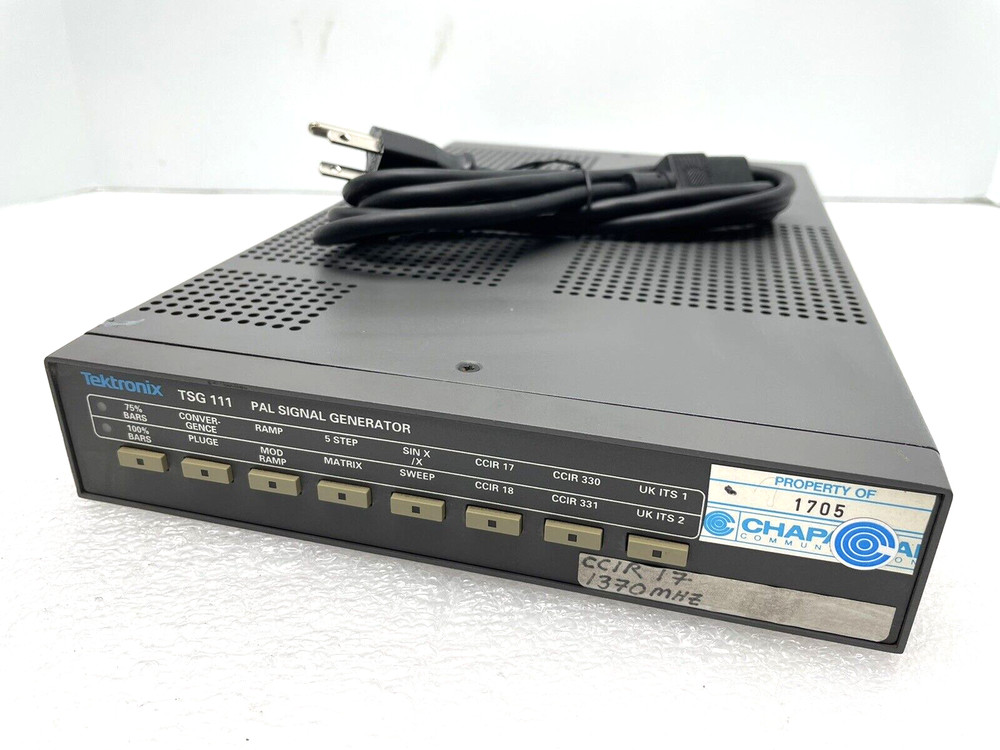 TEKTRONIX TSG 111 PAL SIGNAL GENERATOR V1.1