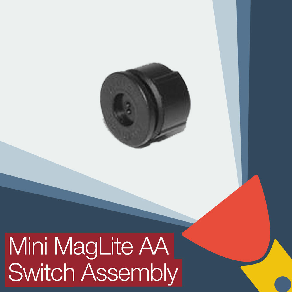 Mini MagLite AA Flashlight Replacement Switch Assembly