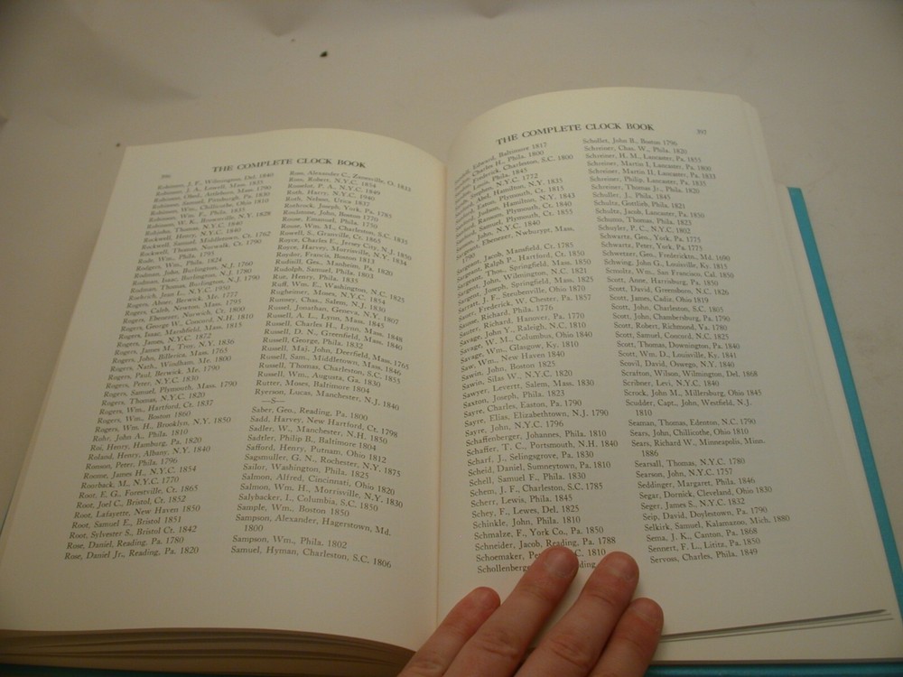 Book 1,534 – The Complete Clock Book 2nd Edition