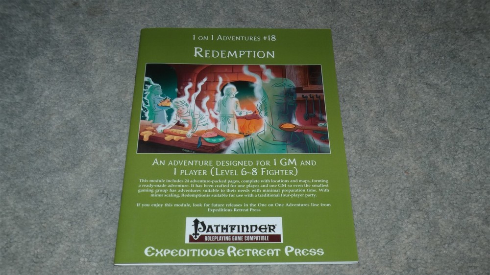 Pathfinder Compatible: 1 on 1 Adventures #18: Redemption