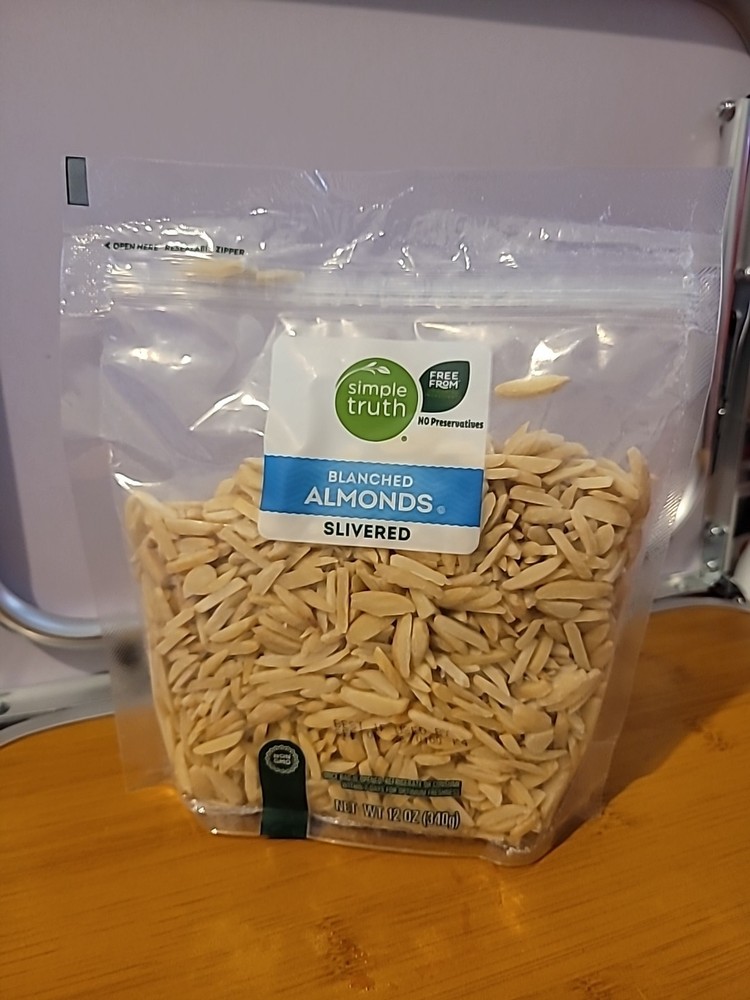 2x Simple Truth Blanched Almonds Slivered Bb 9/2026