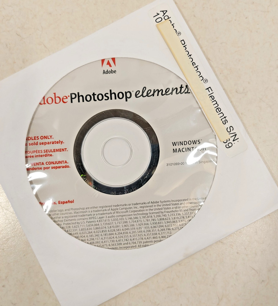 Adobe Photoshop Elements 3.0 with Serial Number