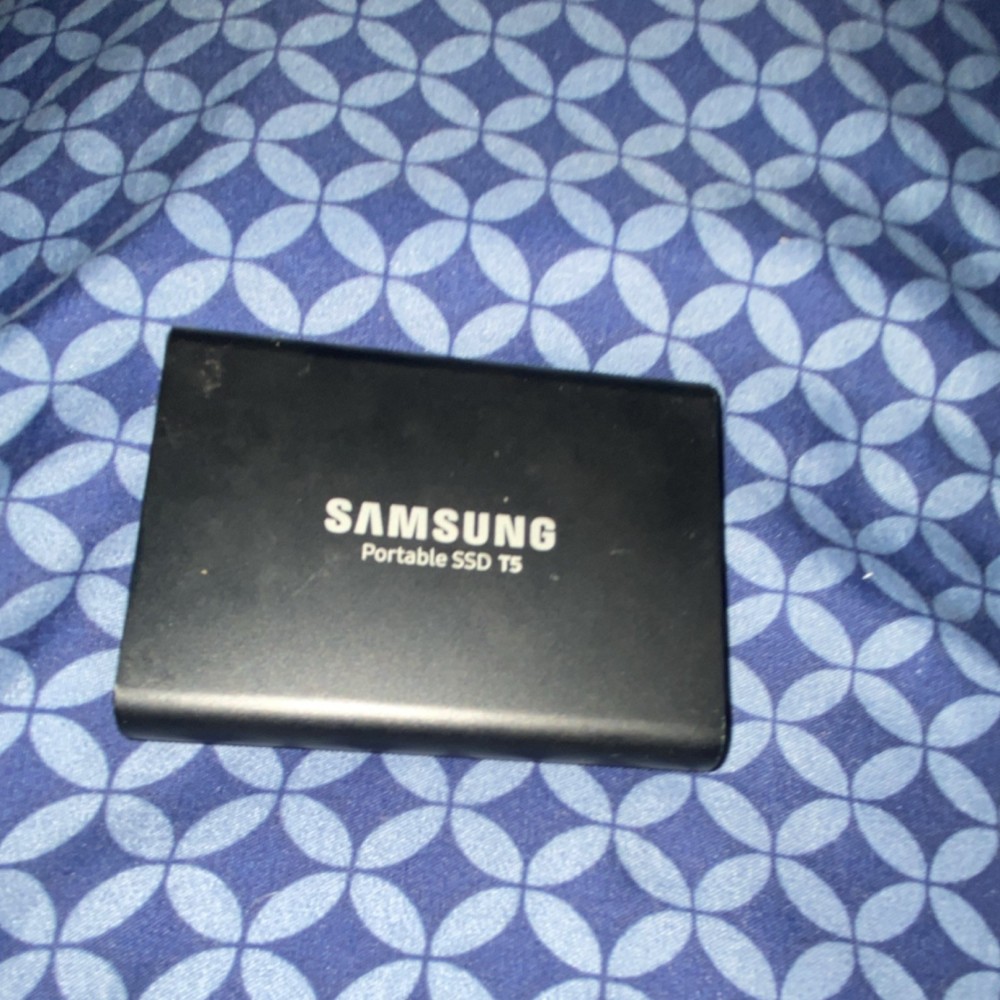 Samsung T5 Portable External SSD Black