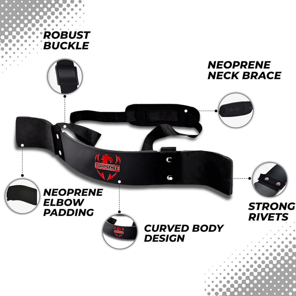 Arm Strength Trainer Biceps Curl Triceps Isolator Bomber Gym