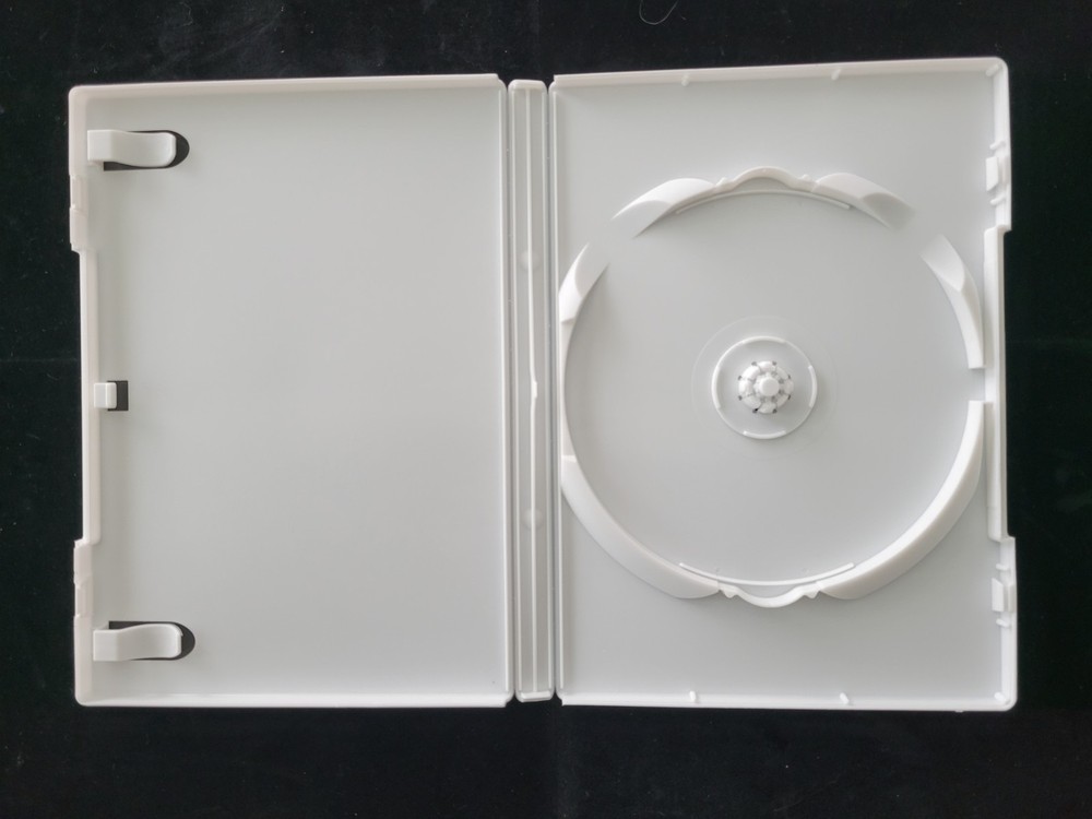 Empty WHITE Solid Standard DVD Storage Cases Lot of 20