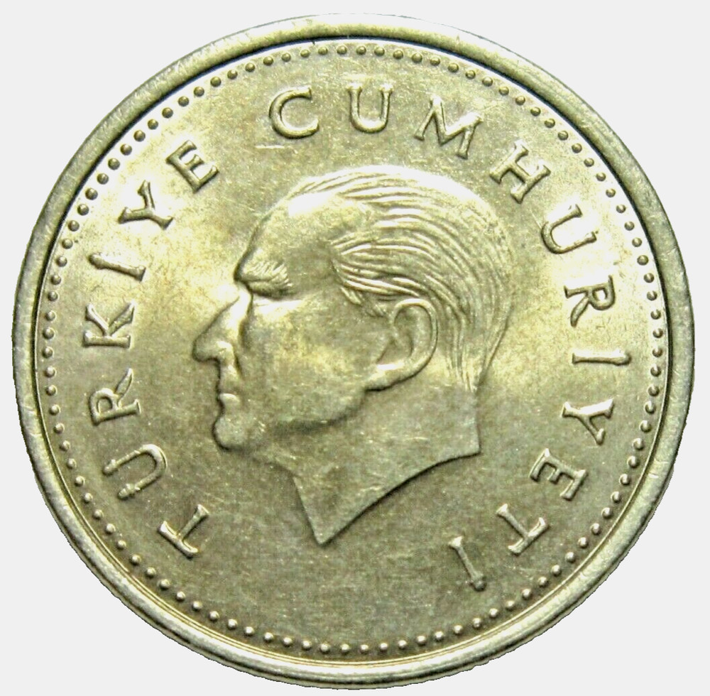 TURKEY.  1000 LIRA,  1991. UNCIRCULATED.