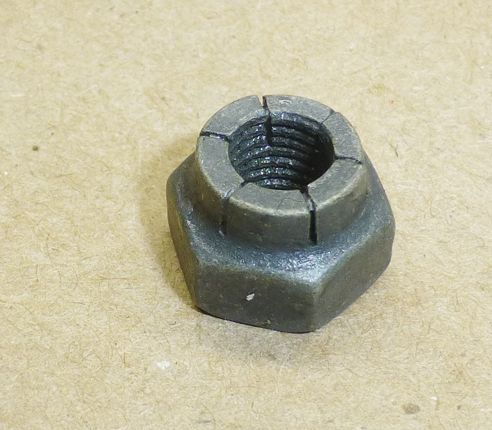 15 pc Fine Thread Flex Top Slit Lock Nuts, 1/4-28,  004