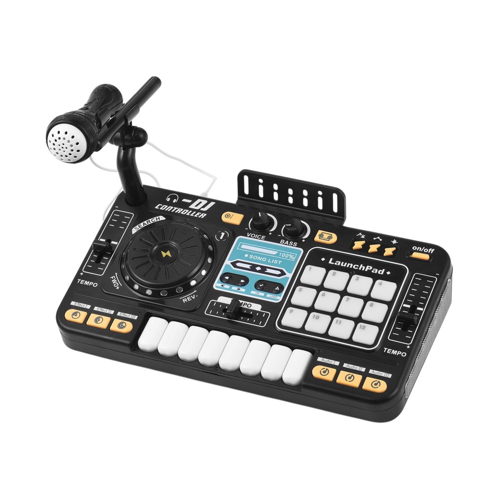 Musical DJ Set For Kids Turntable Multi Functional DJ Controller With Mic CLQT