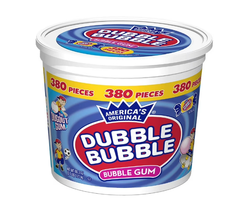 Dubble Bubble Bubble Gum, 380 pcs.