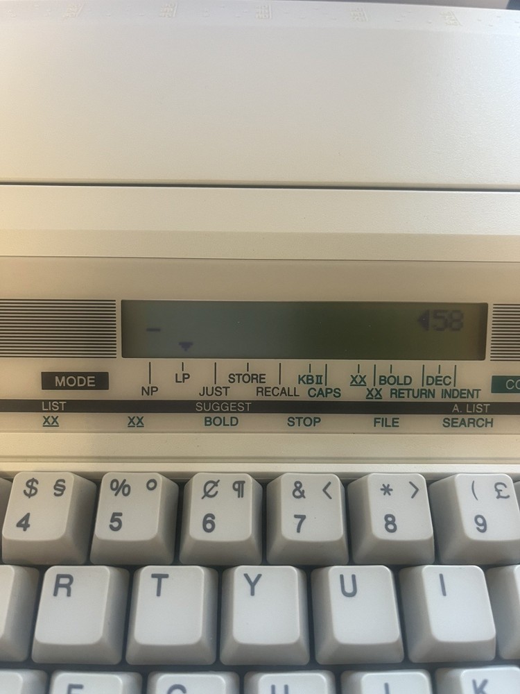 ROYAL Scriptor II Electronic Typewriter AX-160 Tested Working