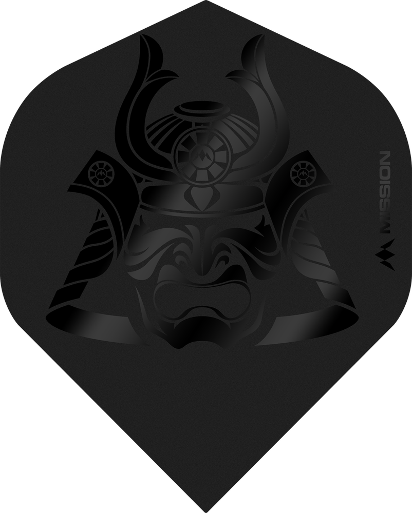 KURO Samurai Dart Flights: 3 per set