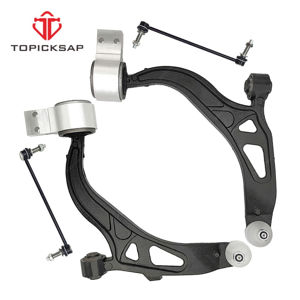 For Ford Explorer 11-19 Front Lower Control Arm Ball Joint Sway Bar Link Kit 4Pc