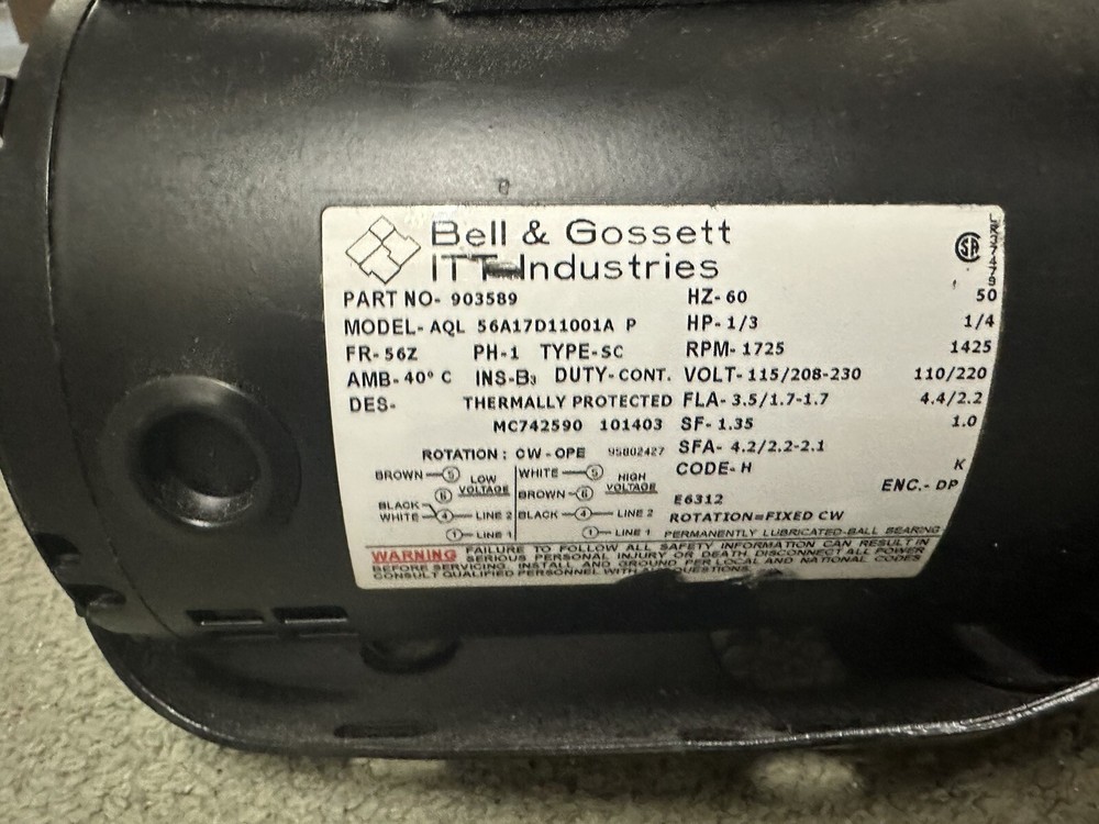 bill and gossett pump 903589