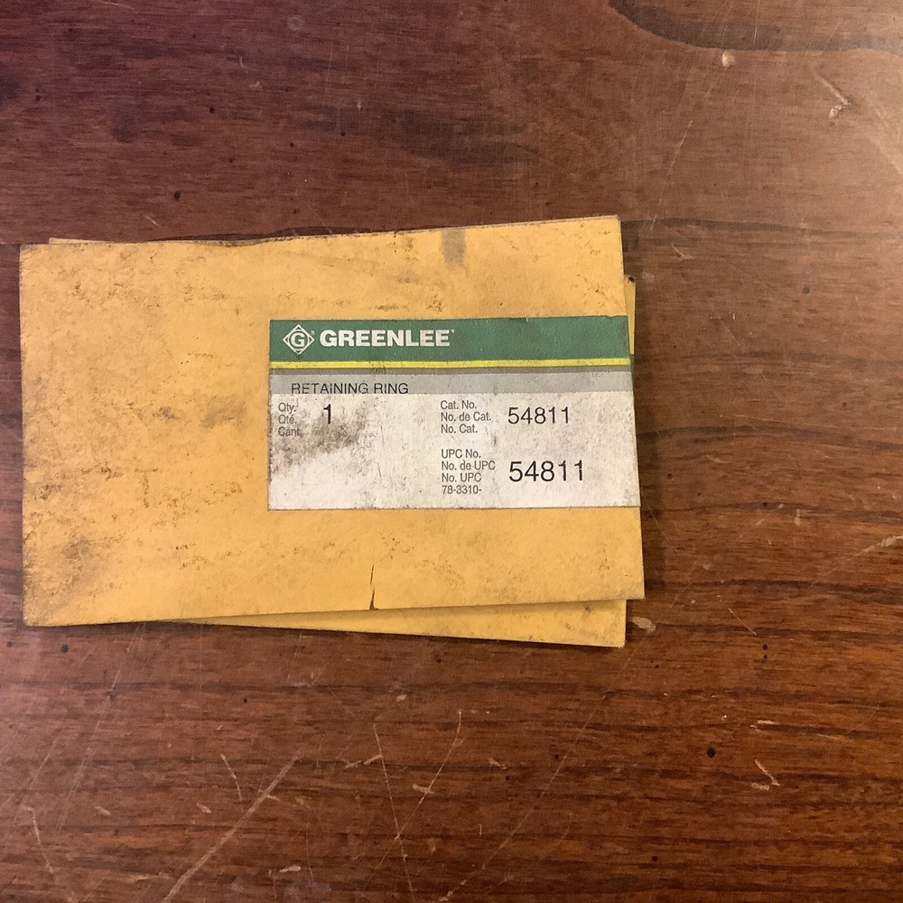 Greenlee 54811  Retaining Ring