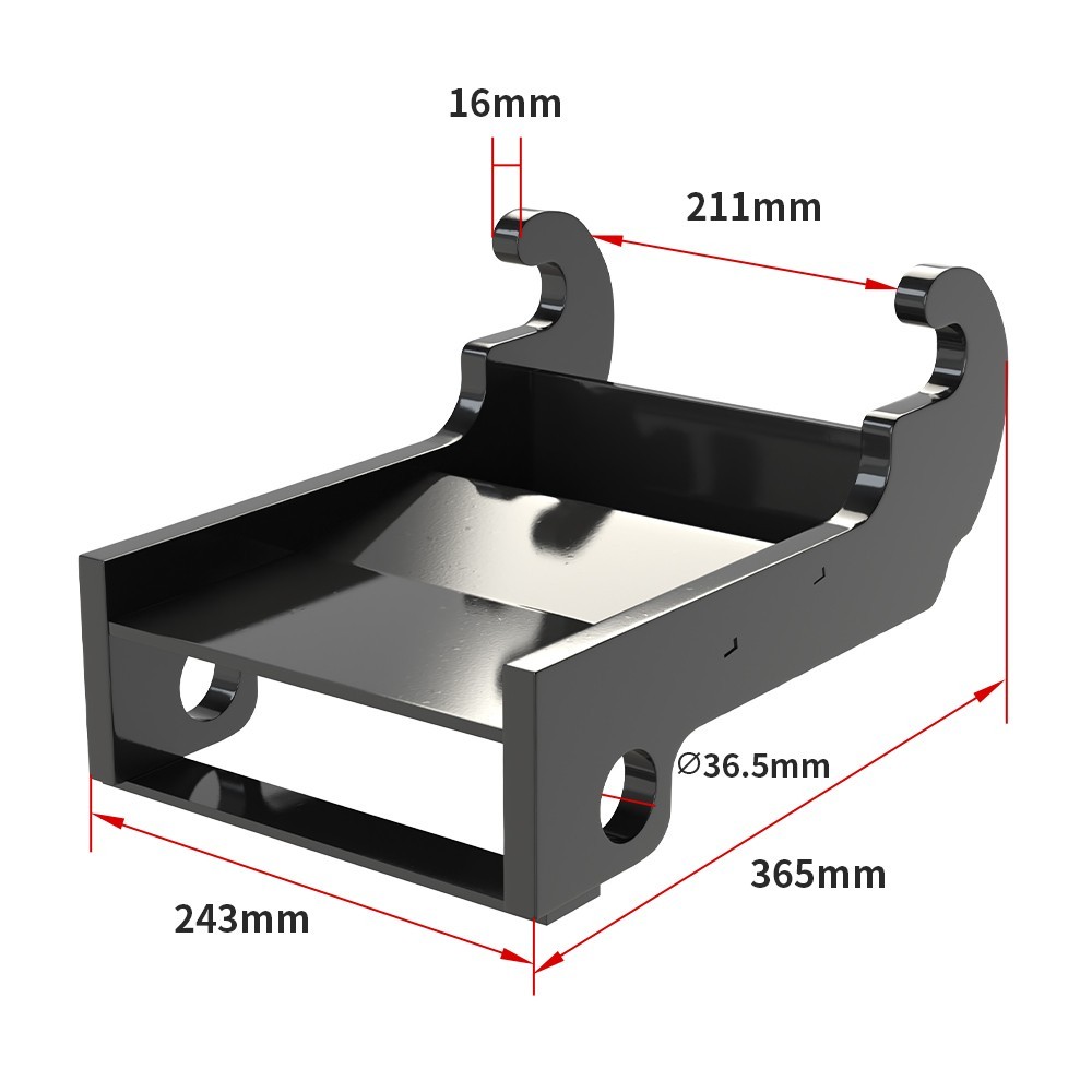 Quick Attachment Excavator Coupler Bracket For Bobcat X-change E Series US Stock
