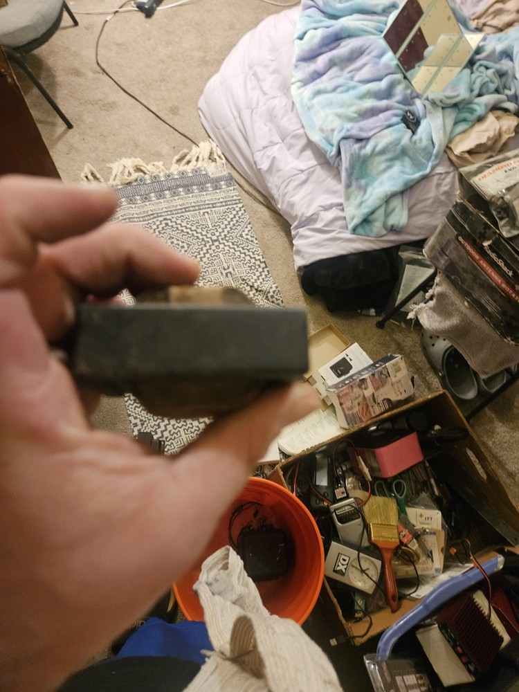 Vintage Electrical Transformer with Mounting Bracket and Wires