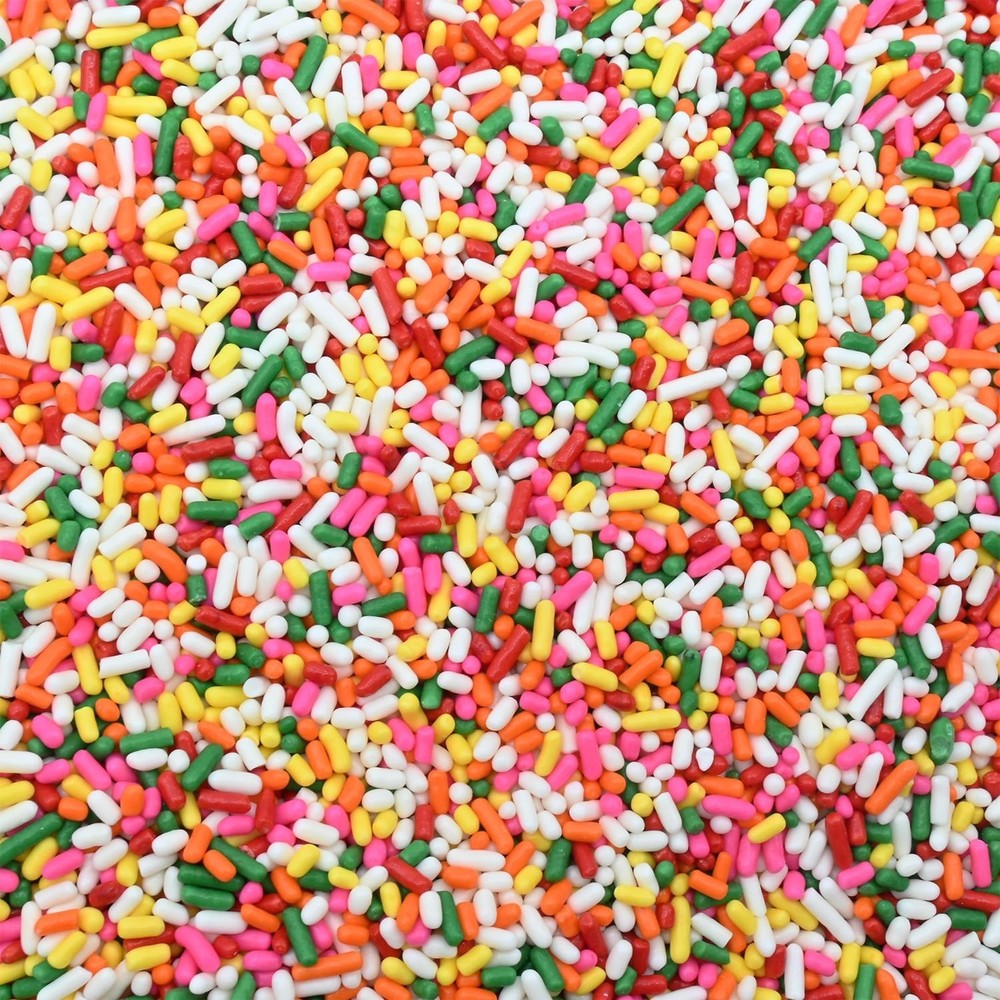 Candy Retailer Decorative Cake Sprinkles (Rainbow, 32oz)