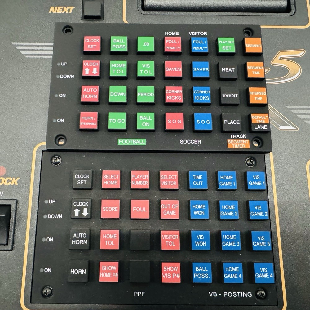 Spectrum Scoreboards MSX5 Controller / Multiple Sports W/ Extra Pad & Hard Case