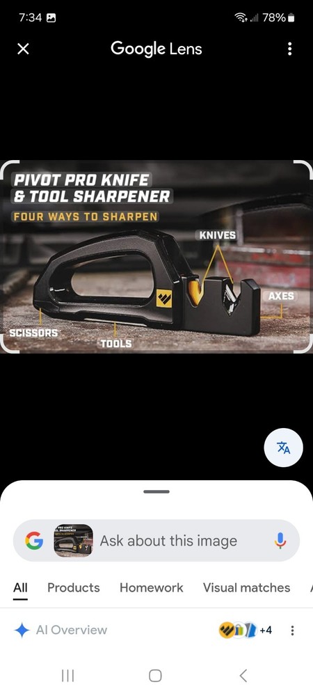 Work Sharp Pivot Plus Compact Knife & Tool Sharpener WSHHDPVT