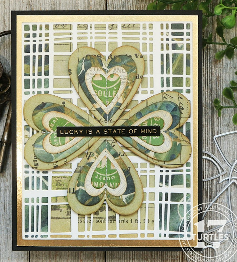 Sizzix Thinlits Simple Plaid #665856 Retail $19.99 Tim Holtz