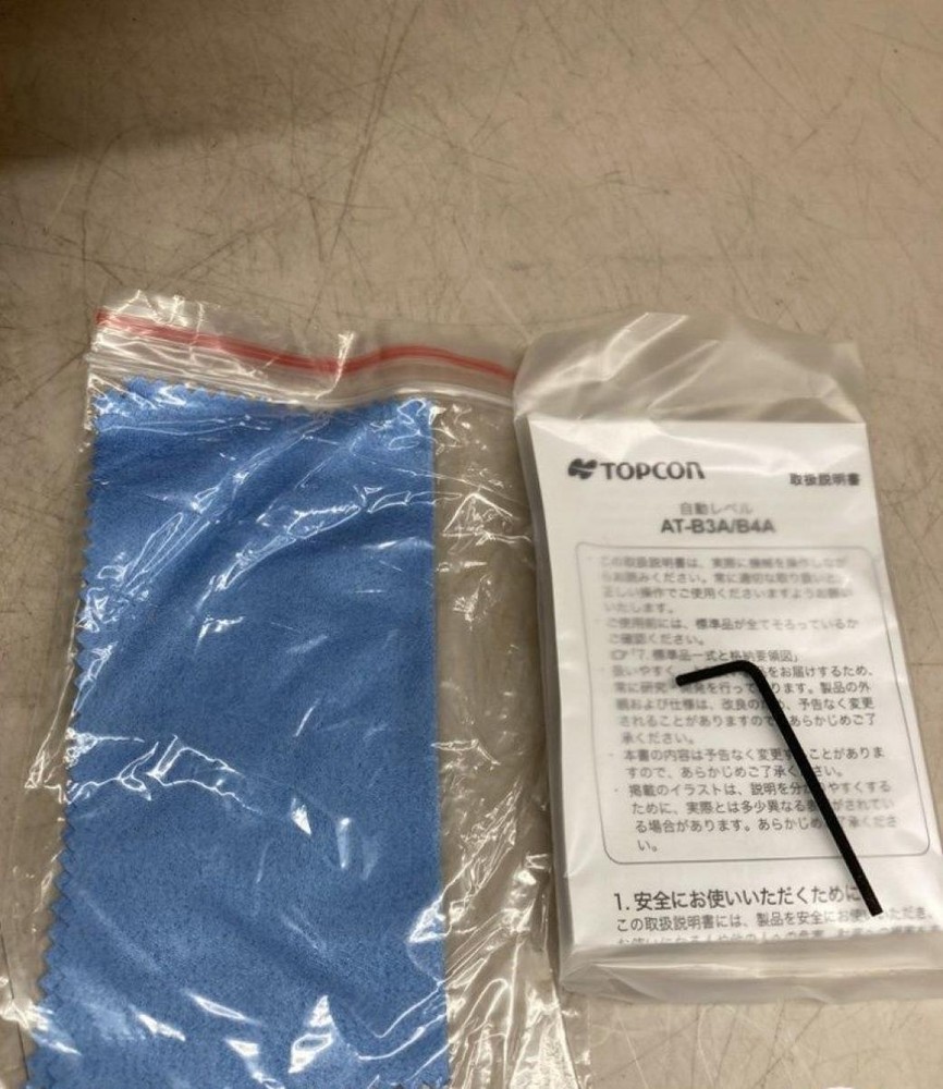 Topcon AT-B4A Automatic Optical Level Magnification:24x Effective diameter:32mm