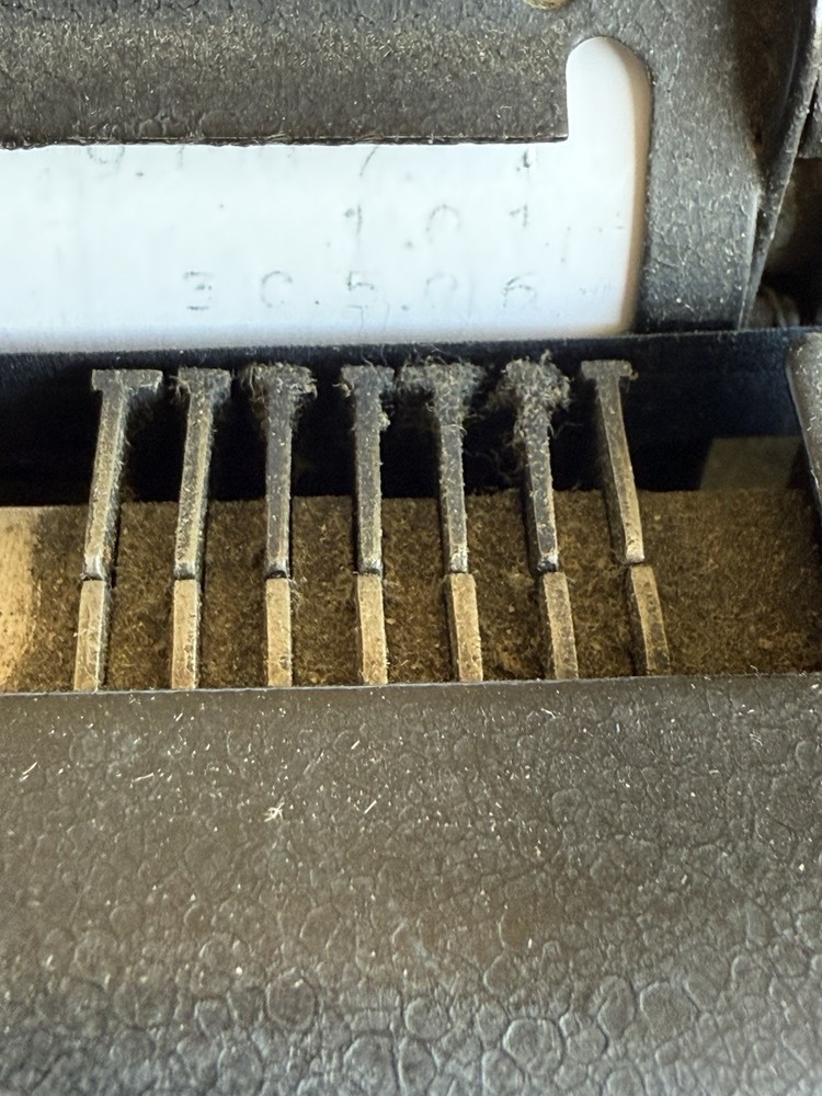 Vintage Burrough's Portable Adding Machine Great Collection Piece