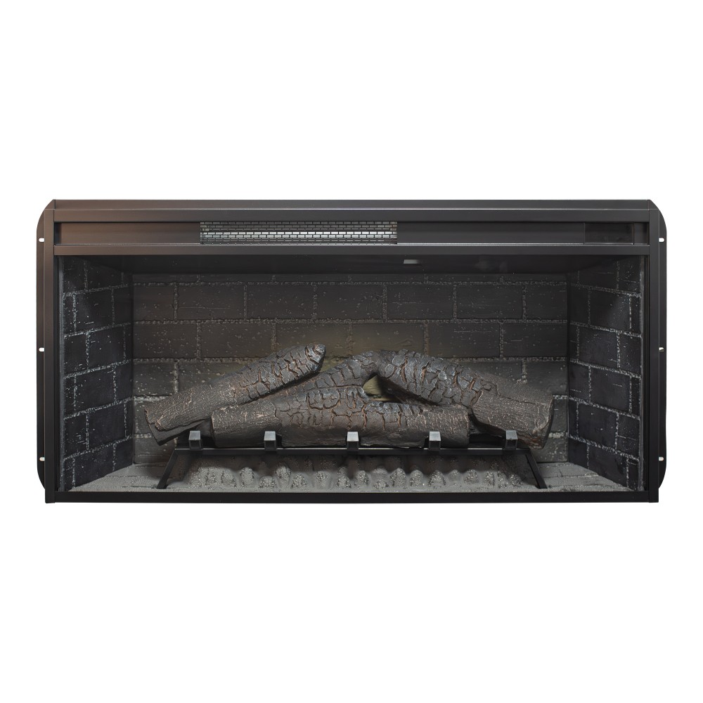 36" Infrared Electric Fireplace Insert w/ Touch Panel & Remote