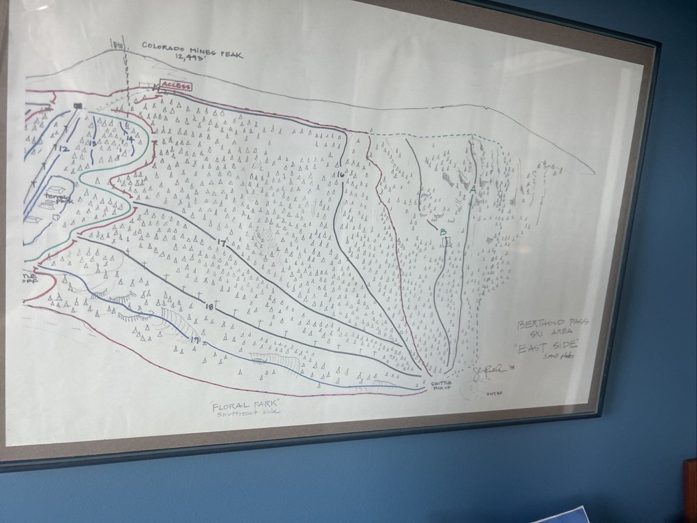 Berthoud Pass Ski Maps