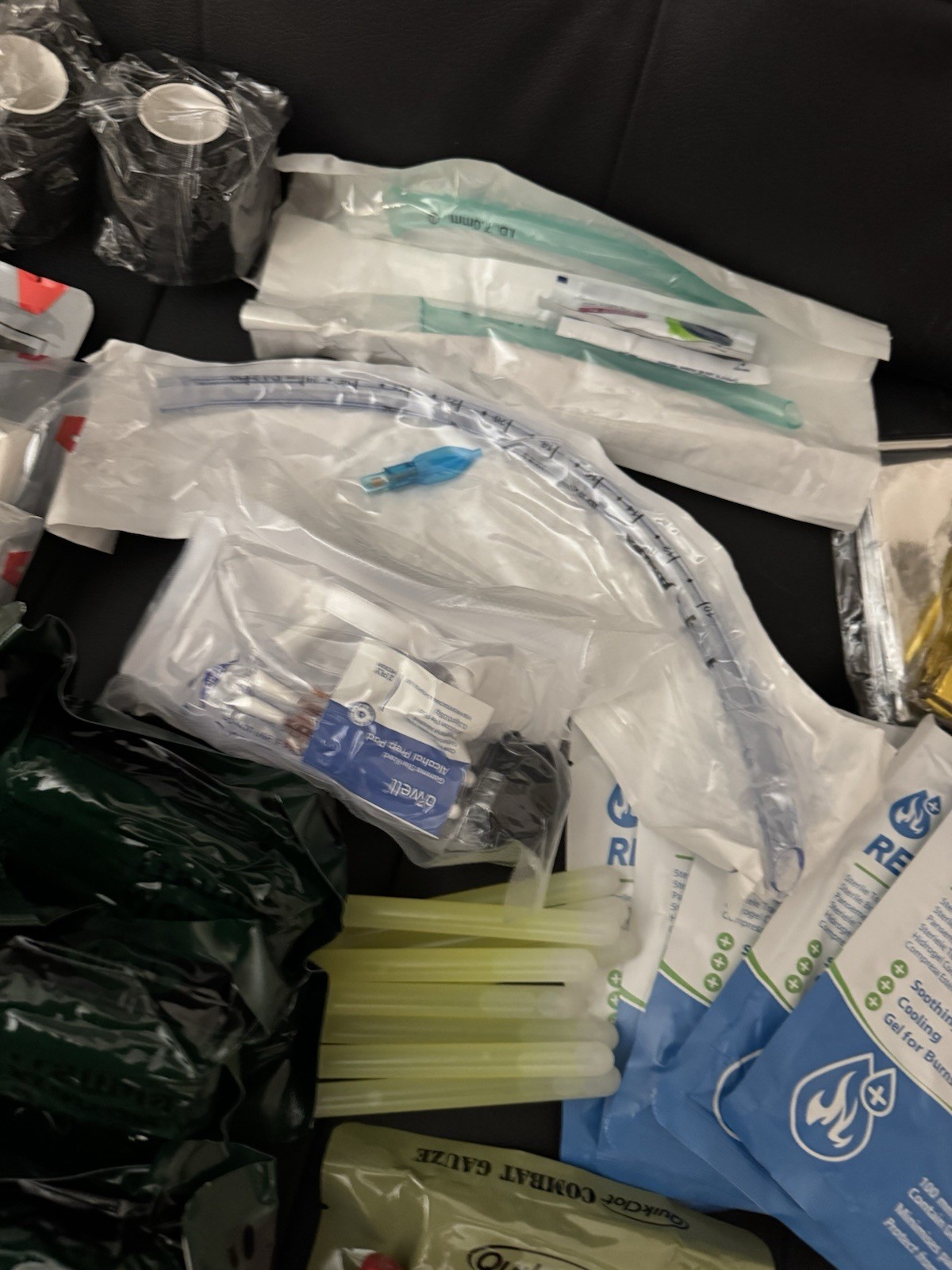 W1 Combat Casualty Squad Rescue Bag (FULLY STOCKED And UNEXPIRED)