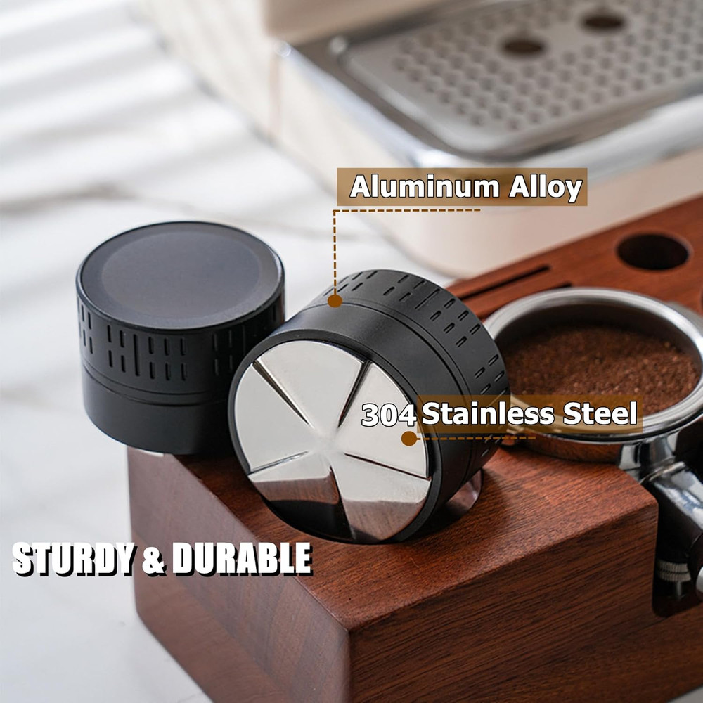 Coffee Distributor 51Mm, Espresso Distribution Tool, Gravity Adaptive Distributo