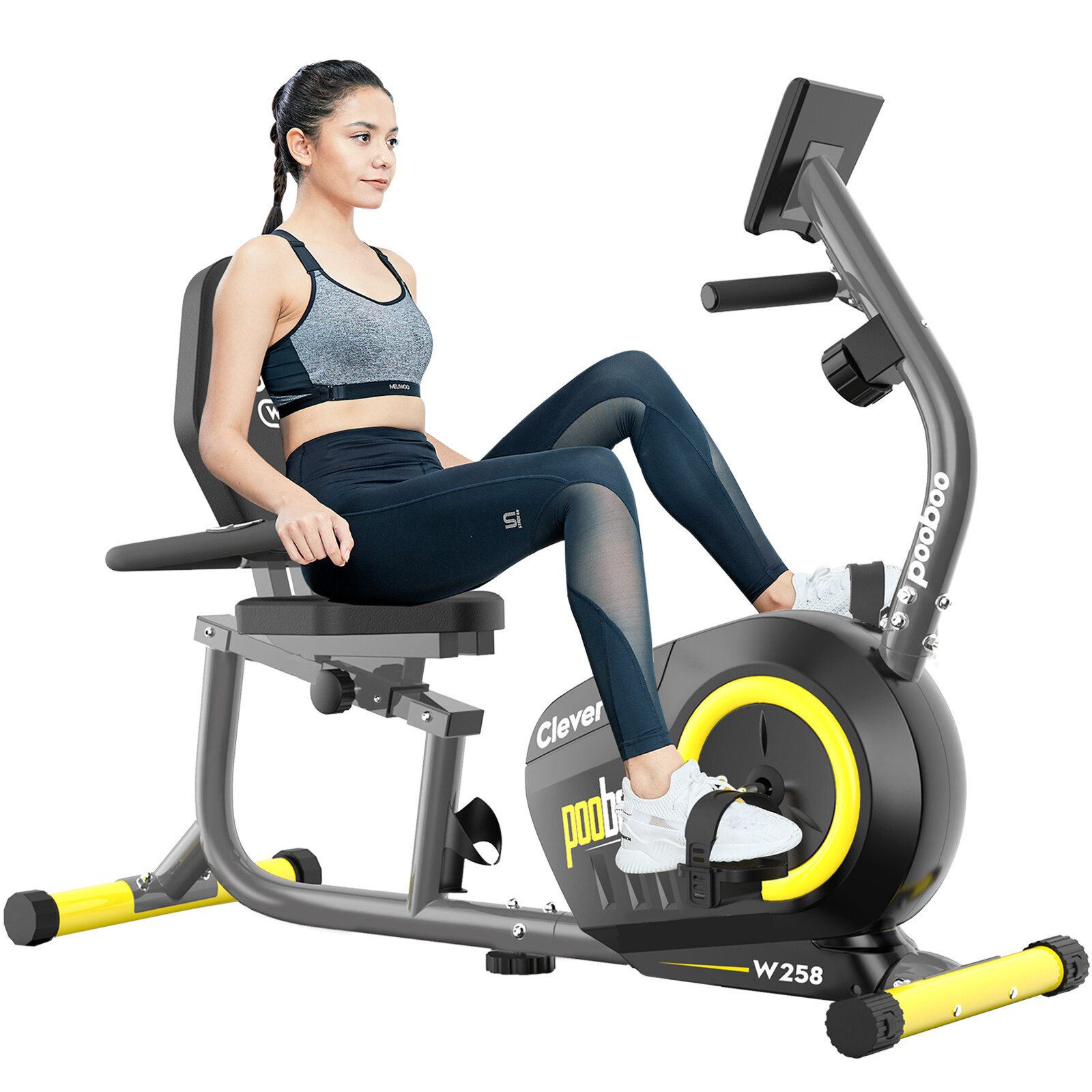 Home Cycling Recumbent Exercise Bike Fitness Cardio Workout Bike Stationary Bike