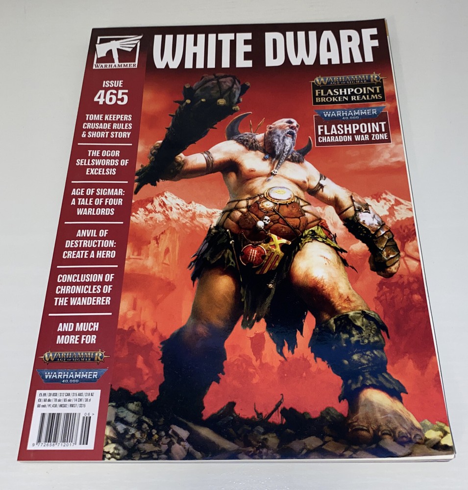 Warhammer White Dwarf - Issue 465 - White Dwarf - Excellent Condition