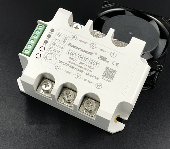 1pcs 380V 15~200A Three-phase AC voltage regulating module solid state relay