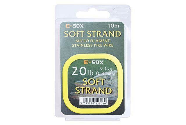 Drennan E-Sox Soft Strand Pike Wire NEW *Full Range*
