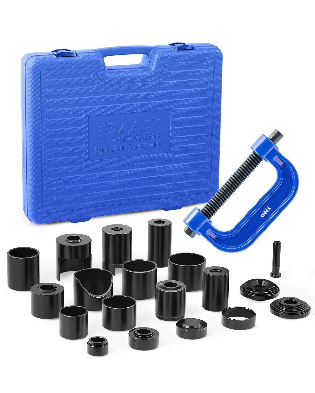 21PC C-PRESS BALL JOINT MASTER SET SERVICE KIT REMOVER INSTALLER 2 4 WD AUTO